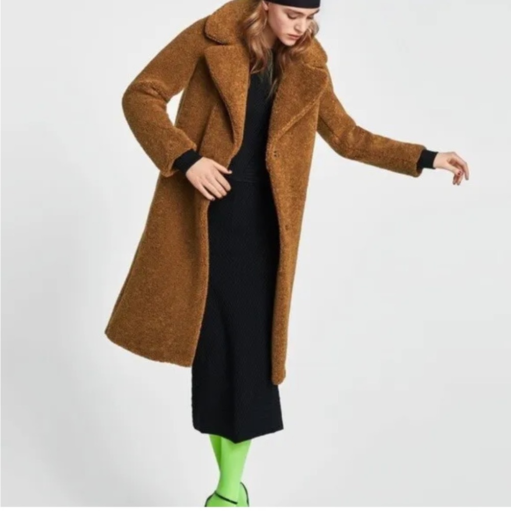 Zara teddy coat